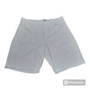 Graham Luxe Mens White Golf Shorts Size 34 Extremely Soft